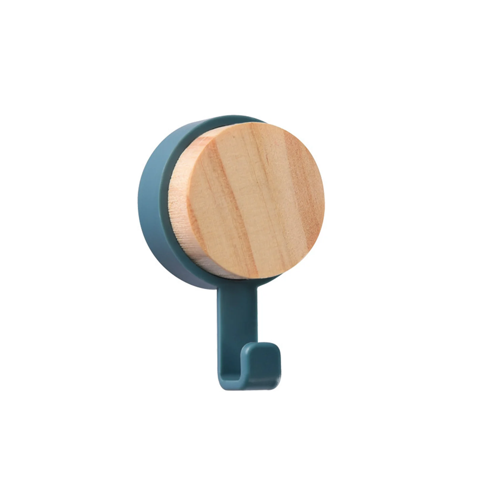 

Punch Free Wood Hook Key Holder Modern Space Saving Living Room Universal Wall Mounted Easy Install Heavy Duty Home Decor