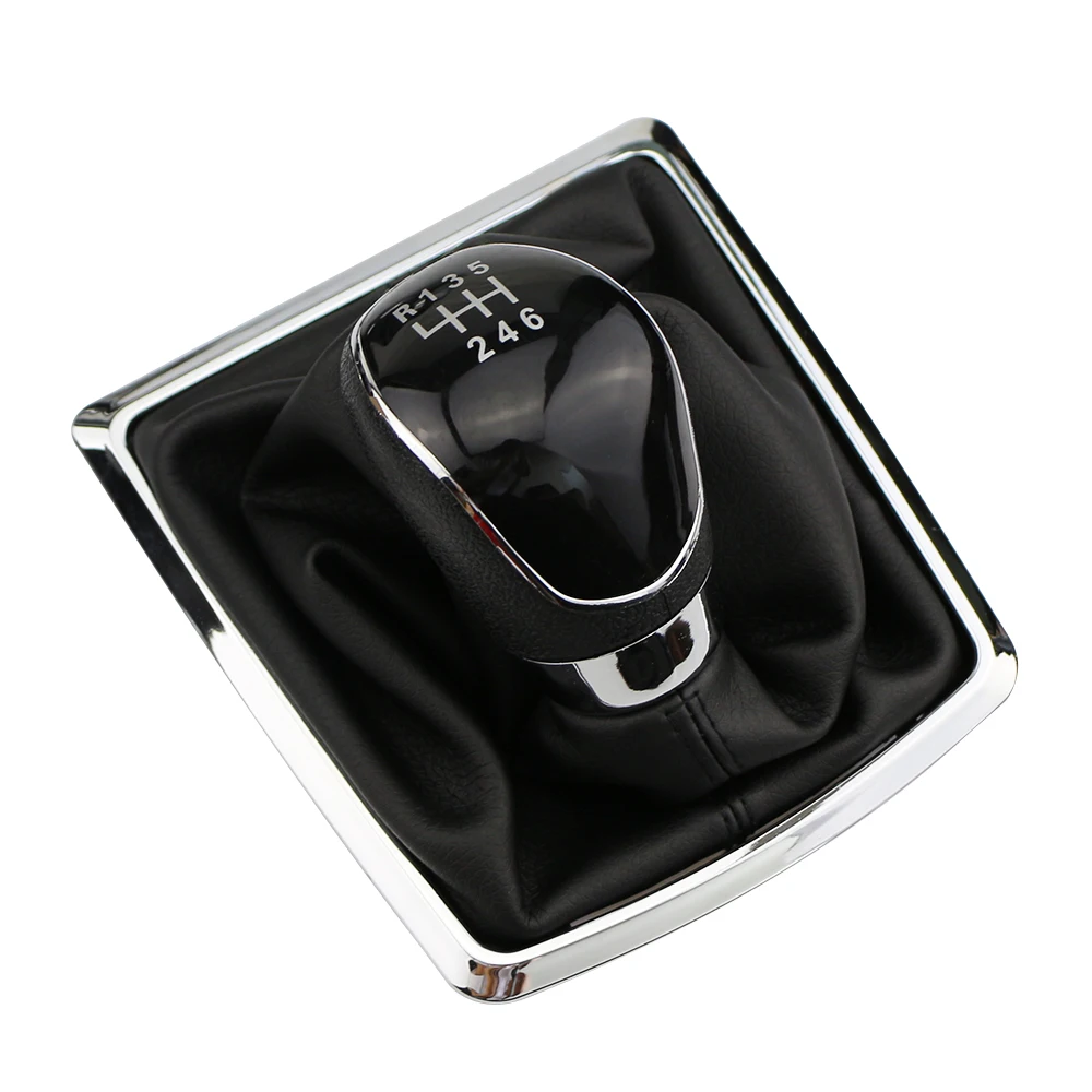 

Для Ford Focus 2 MK2 2005-2011 Fiesta Kuga 2008-2012 Ручка переключения передач Воротники 5 6-скоростных кожаных черевиков Аксессуары