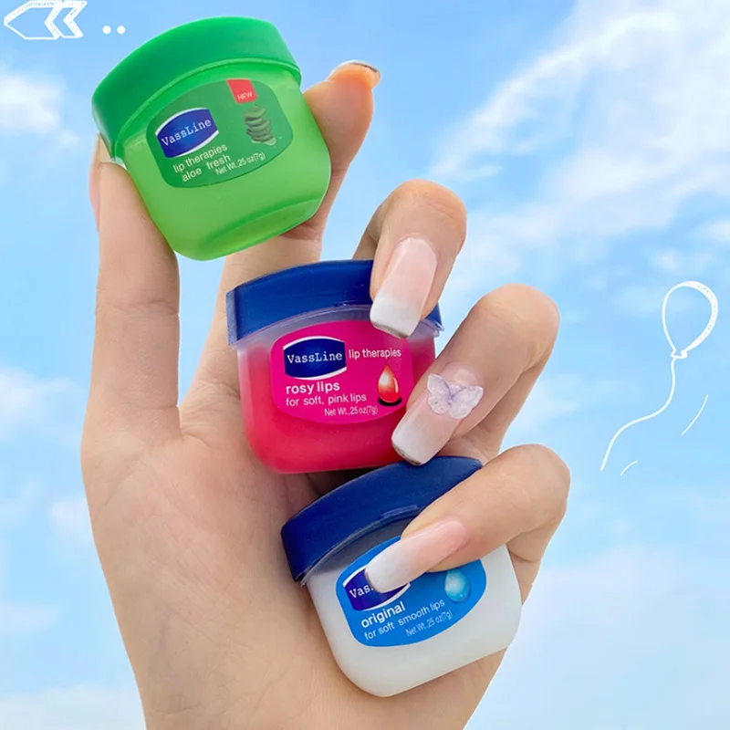 

Natural Fruit Extract Lip Balm Lip Care Moisturizing Lip Gloss Natural Plant Anti-Cracking Organic with Pure Petroleum Jelly Lip