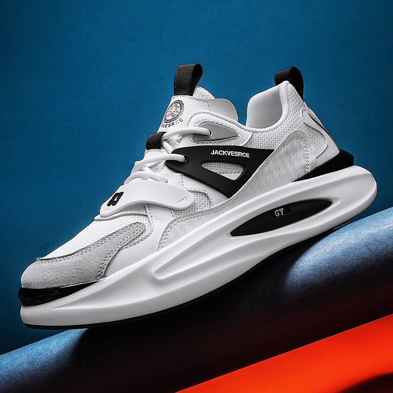 

Men's Summer Breathable Mesh Comfort Lightweight Casual Sneakers Sports Running Tennis Fitness Jogging Athletic Shoes for Men