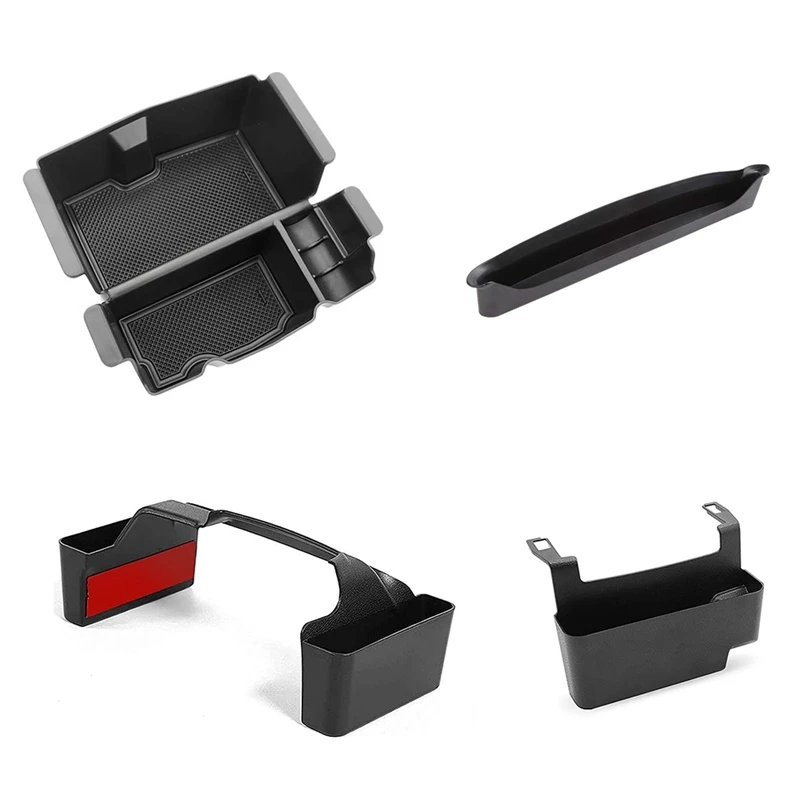 

Gear Shift Tray Organizer, Co-Pilot Organizer, Armrest Storage Box For Jeep Wrangler JL 2018-2022 Interior Accessories