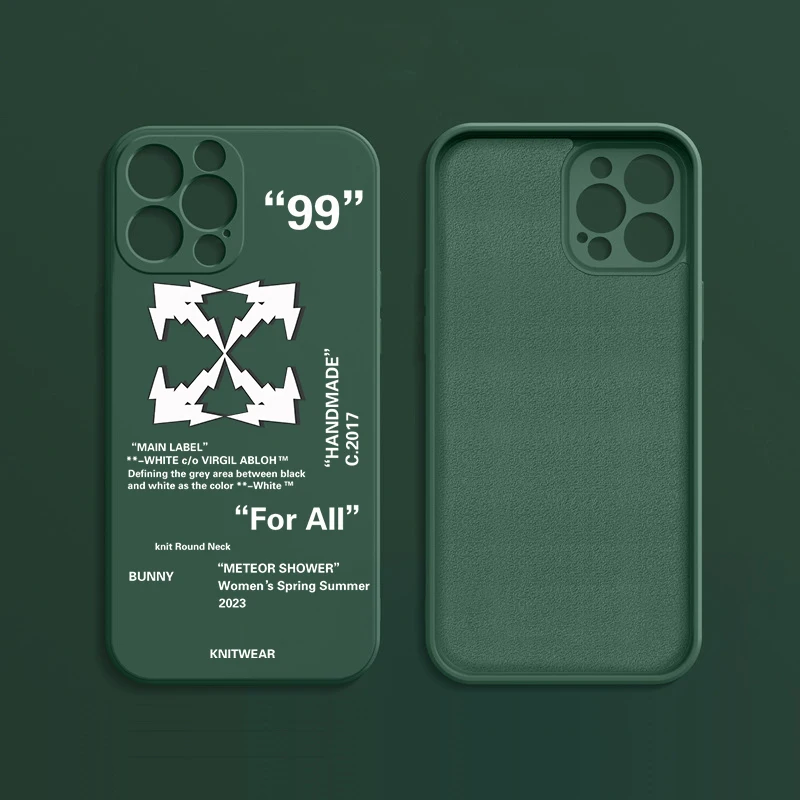 

INS Off Sports shoes brand phone case for iphone 13 12 14PRO X XS Max XR 7 8Plus 13 14promax SNEAKERS white label soft TPU Cover