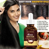 30ml rice hair growth serum stop hair loss supports healthy hair thinning treatment repair scalp follicles hair growth products