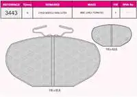 

Store code: 93443 for brake pad