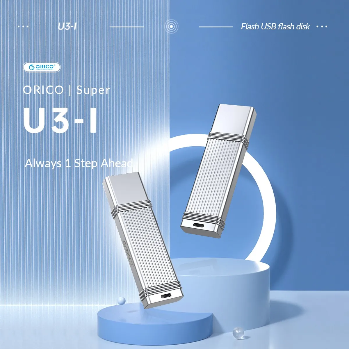 

ORICO USB 3.2 USB Flash Drives 32GB 64GB 128GB 256GB Pen Drive Memory Stick Metal U Disk Mini Pendrive for Type-C USB A Devices