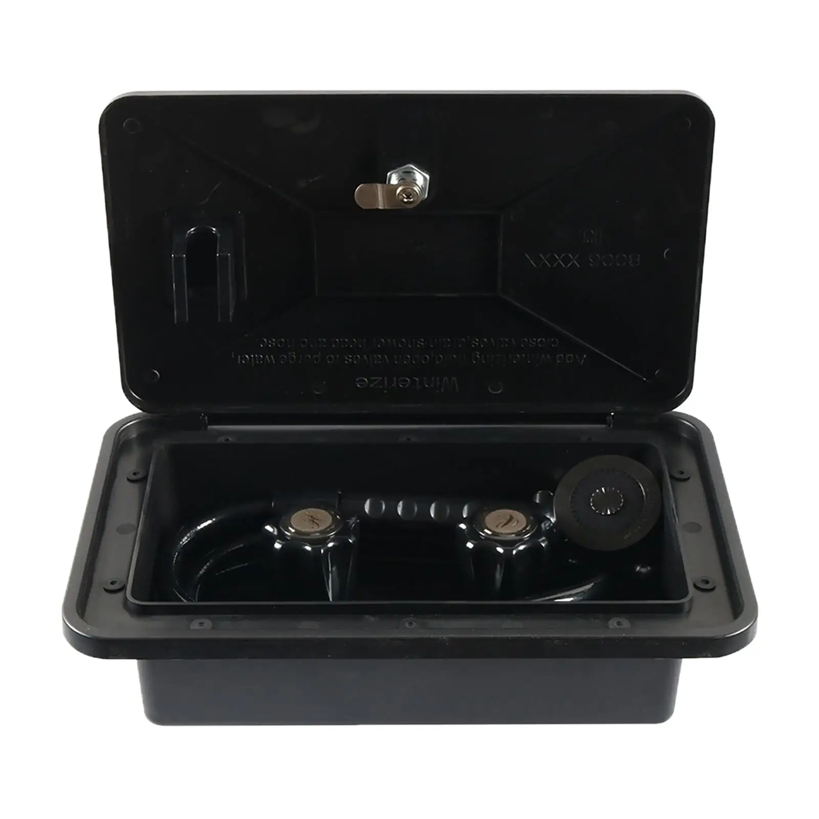 

RV Exterior Shower Box Kit Washing Accessory Cowboy Fit for Boat Motorhomes