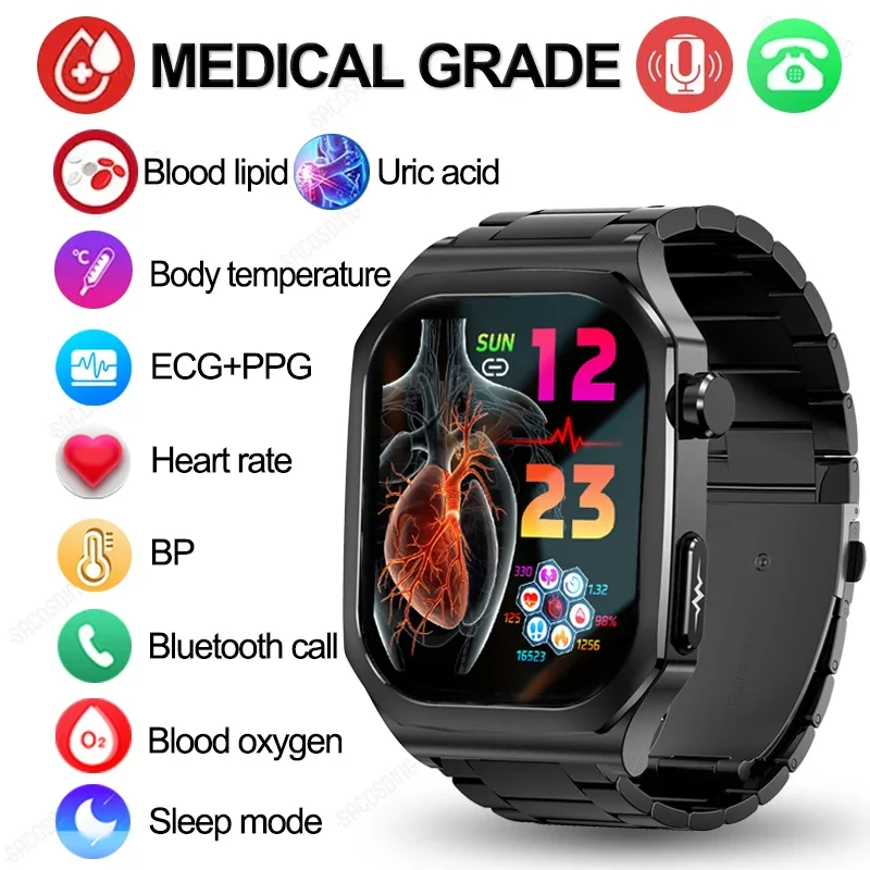 Умные часы с измерением уровня сахара в крови и липидной мочевой кислоты