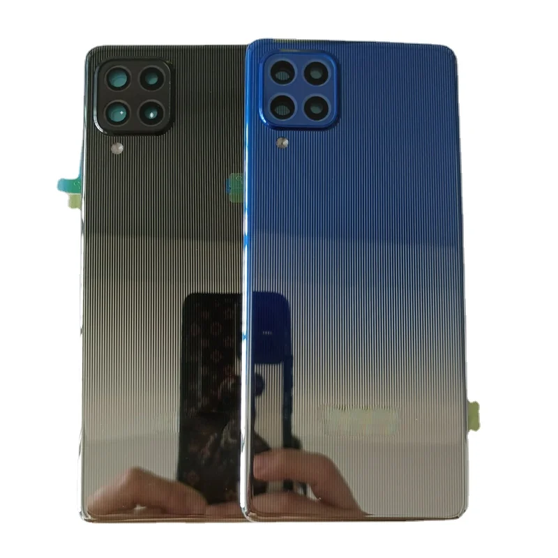 Крышка батарейного отсека для Samsung Galaxy F62, M62, M52, E625F, M625F, M526, задняя крышка корпуса с объективом камеры, запасные части Крышка батарейного отсека для Samsung Galaxy F62, M62, M52, E625F, M625F, M526, задняя крышка корпуса с объективом камеры, запасные части