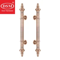 Durable Entrance Door Handle Antique Copper Pull Handles For Glass/Wooden/Metal Frame Doors PA-829-32*510mm