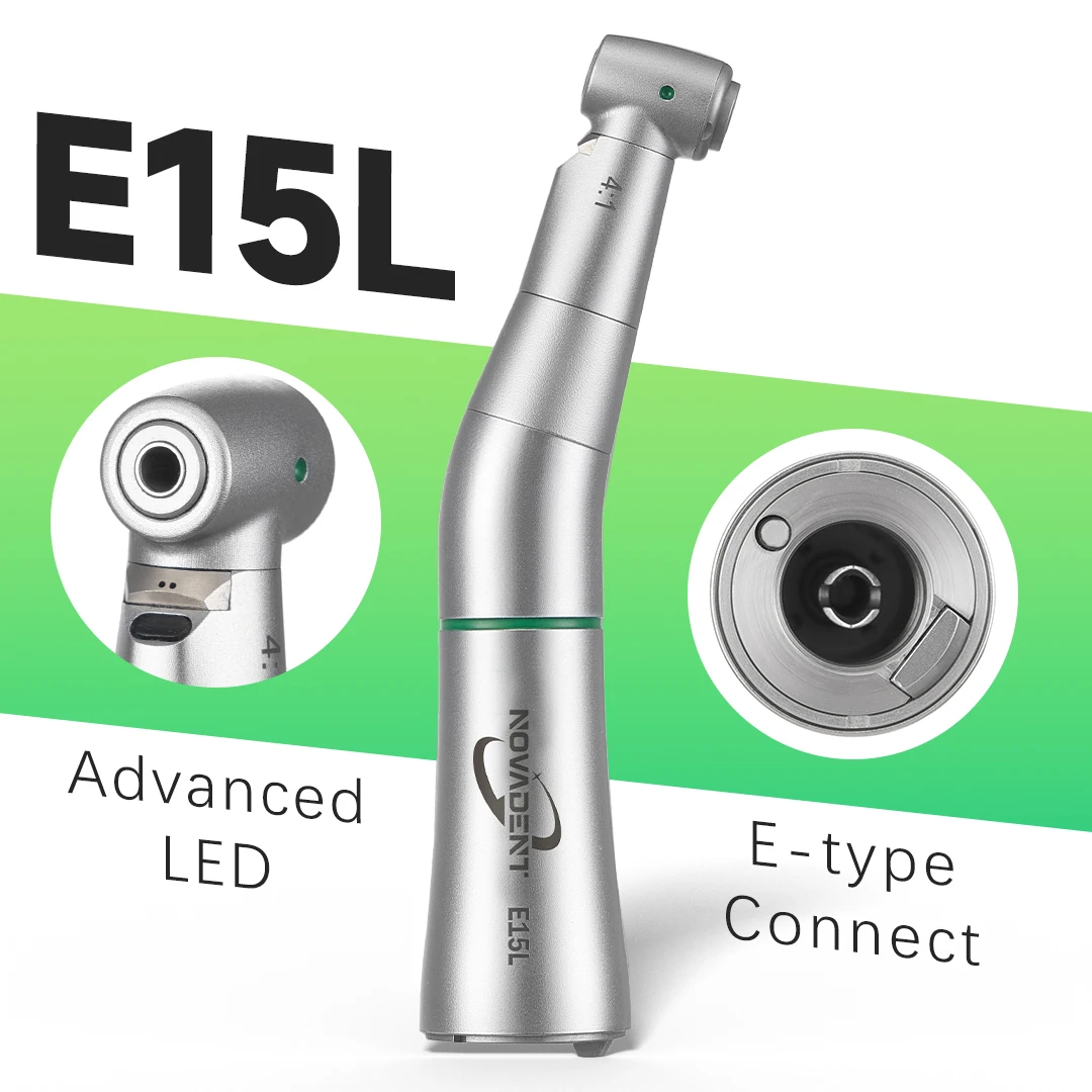 Стоматологический низкоскоростной угловой наконечник 1:1 4:1 Стоматологическое