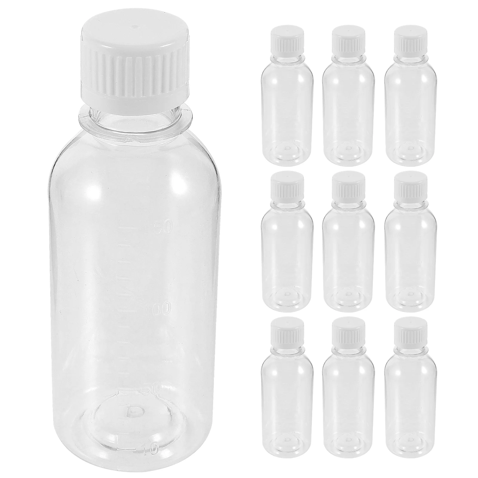 

Clear Plastic Bottle Transparent Milk Multipurpose Take-out Clear Plastic Bottles Empty