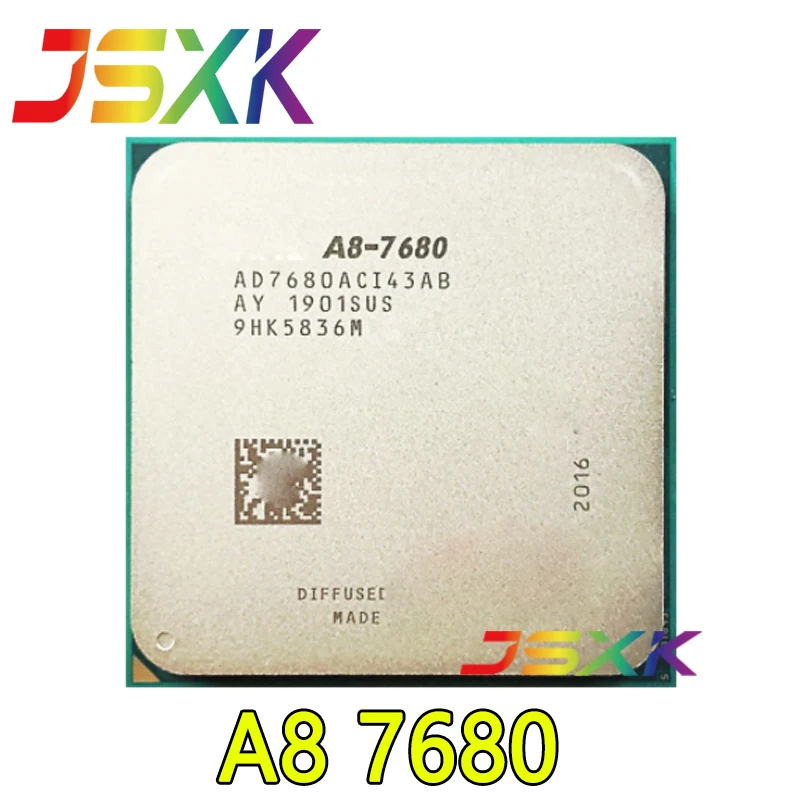 

Для Amd A8-Series a8 7680 3,5 ghz б/у Процессор четырехъядерный ad7680aci43ab 45w soquete fm2 +