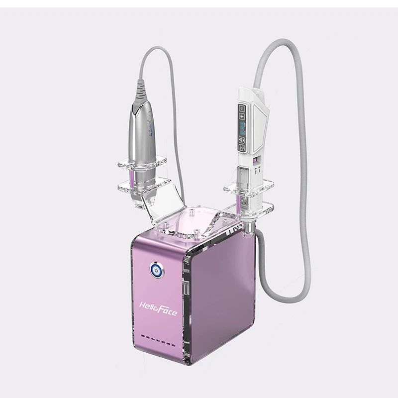 

2022 Vanadium titanium Needle free mesotherapy gun Meso Water Injection Injector RF Machine Meso Therapy MesoGun Beauty Machine