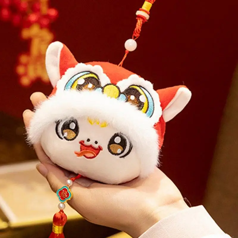 Змея Подвесные Куклы Лунный Новый Год Плюшевая 2025 год Опудала Змеи Китайская для