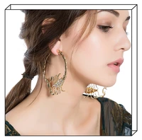 womens earrings scorpion diamond ear ring scorpion alloy ear studs fashion jewelry earrings personalized creative earrings