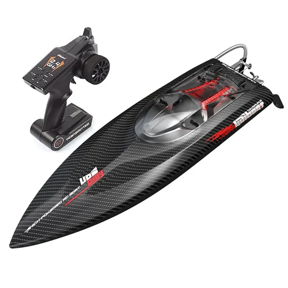 

UDIRC UDI022 2.4G 4CH 60km/h Brushless RC Boat Tylosaurus LED Lights Reverse Water Cooling System Toys CrazyFastRC Online Shop