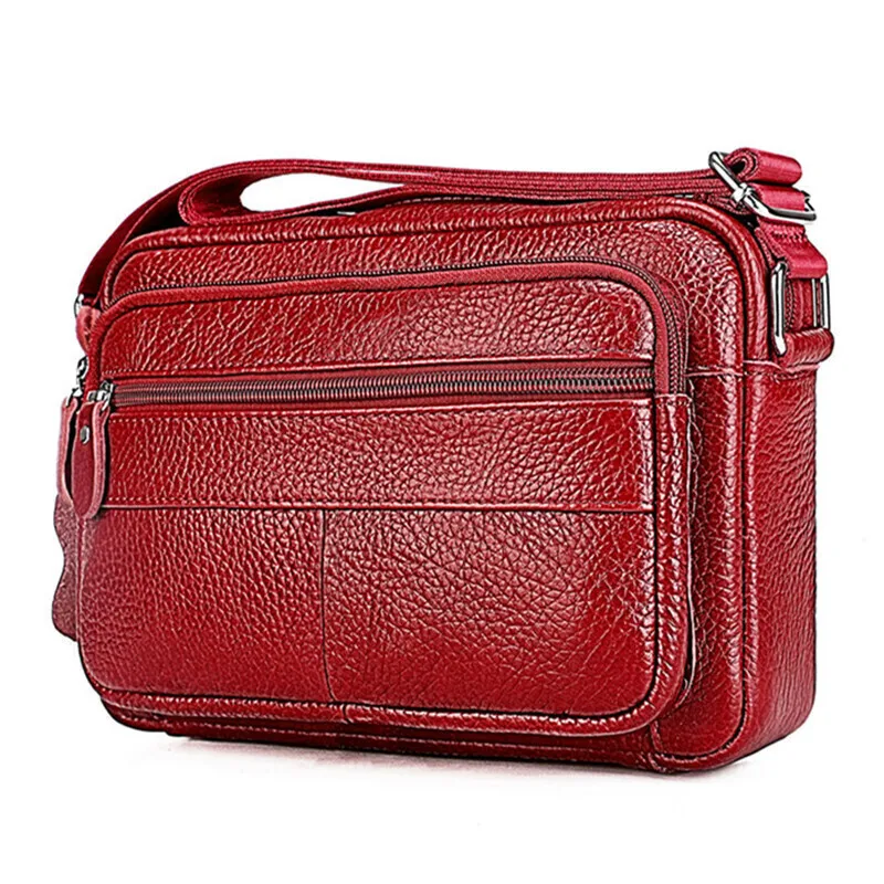 Женские сумки на плечо из натуральной кожи женская сумка через сумка-мессенджер