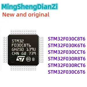 STM32F030C8T6 STM32F030K6T6 STM32F030CCT6 STM32F030R8T6 STM32F030RCT6 STM32F030C6T6 IC chip Original k6t6c qfp48
