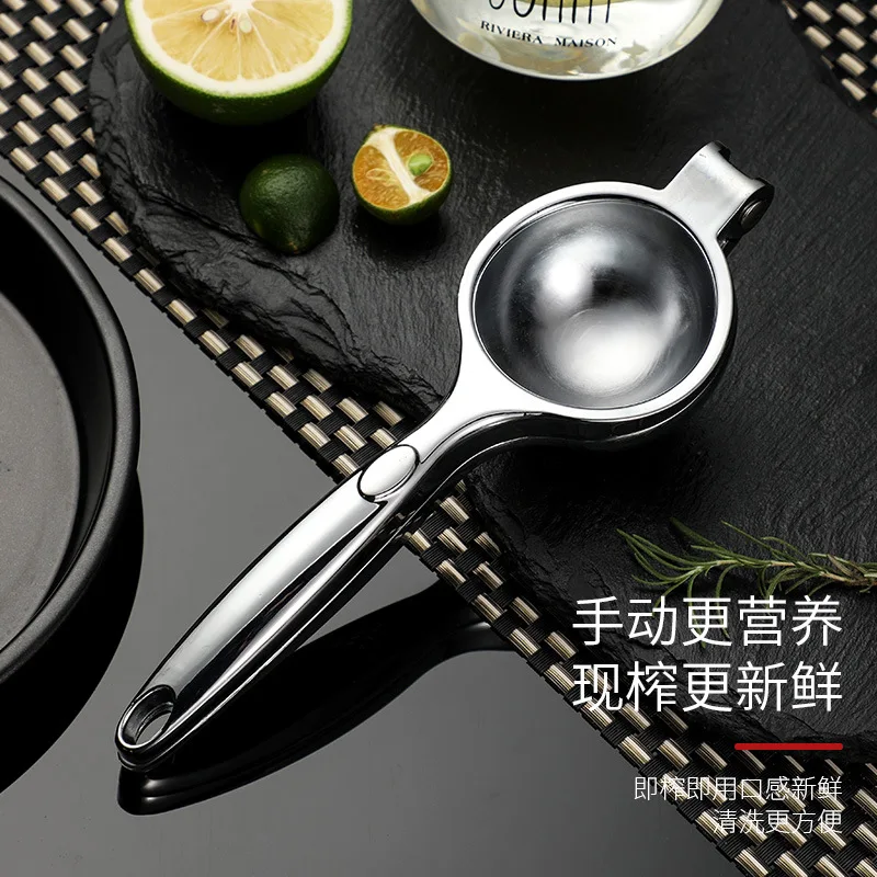 

Stainless Steel Lemon Fruits Squeezer Orange Hand Manual Juicer Kitchen Tools Lemon Juicer Orange Queezer Juice Fruit Pressing