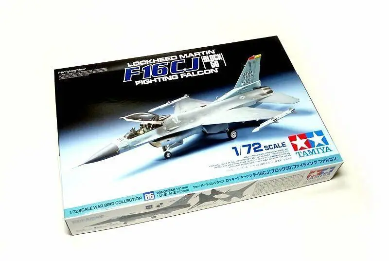 Tamiya 60786 1/72 модели самолета самолетостроение MARTIN F-16CJ BLOCK 50