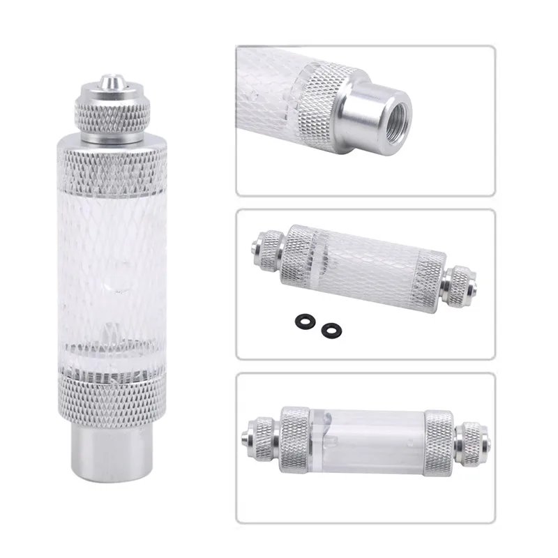 

Аквариумный обратный клапан типа одинарная/двойная головка регулирующий рассеиватель Co2 счетчик пузырьков аквариумный металлический счет...