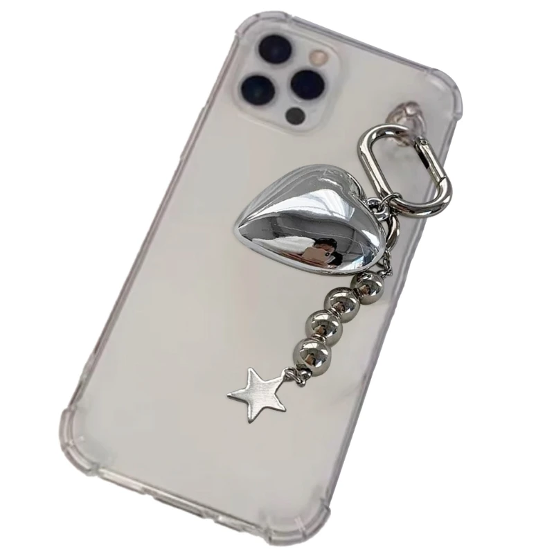 Элегантный кулон в виде сердца с любовью брелок или аксессуар для кошелька