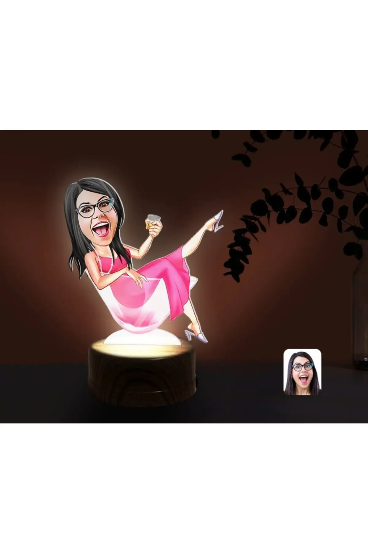 

Персонализированный мужской шеф-повара для барбекю, декоративные 3d безделушки, светодиодный ночник с подсветкой-1