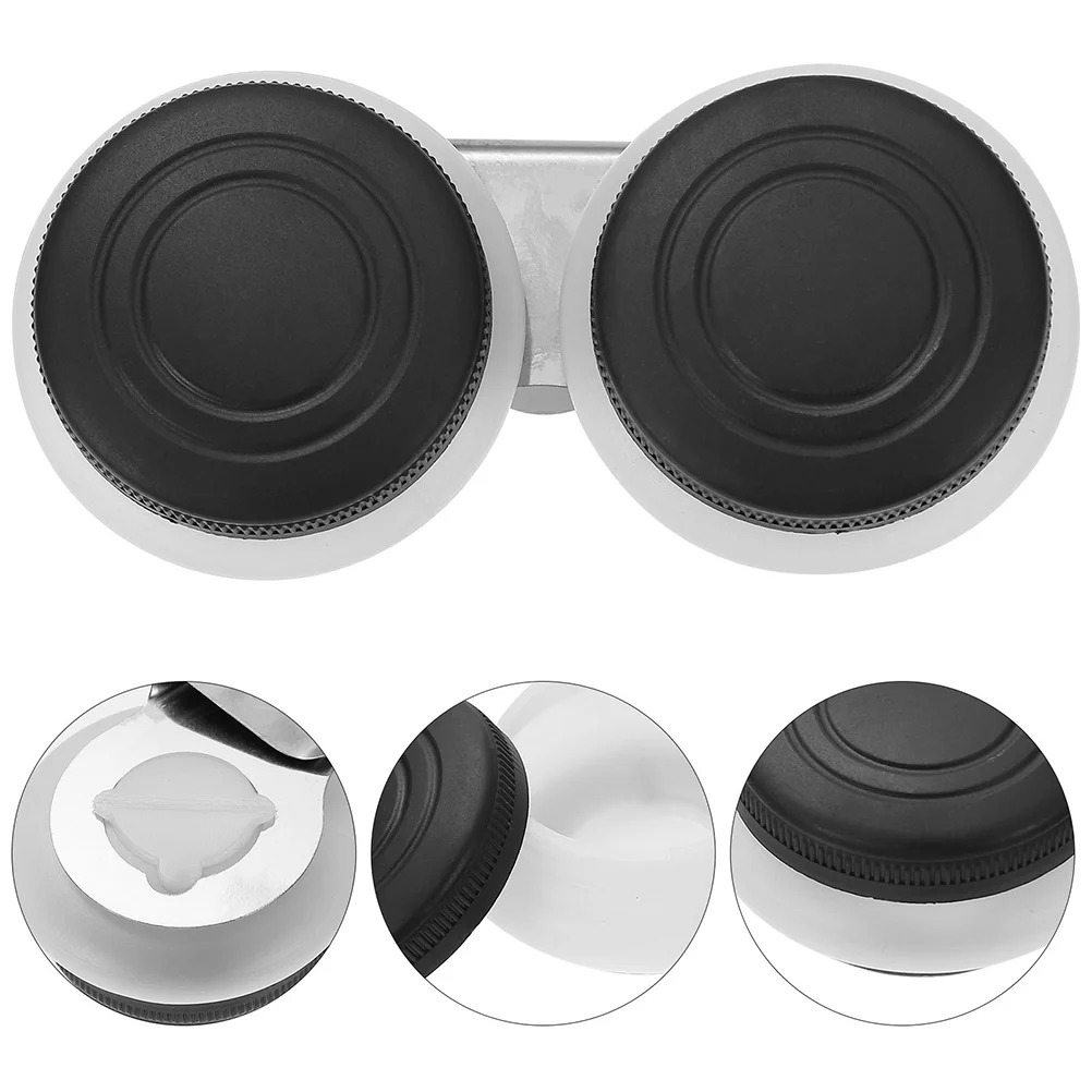 

4pcs Palettes Cup Oil Painting Pot Plastic Art Oil Painting Palettes Cup with Lid