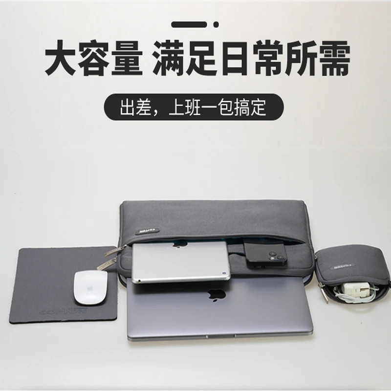 2023 new briefcase 15 inch laptop bag men and women fashion notebook liner bag going out business bag with power pack