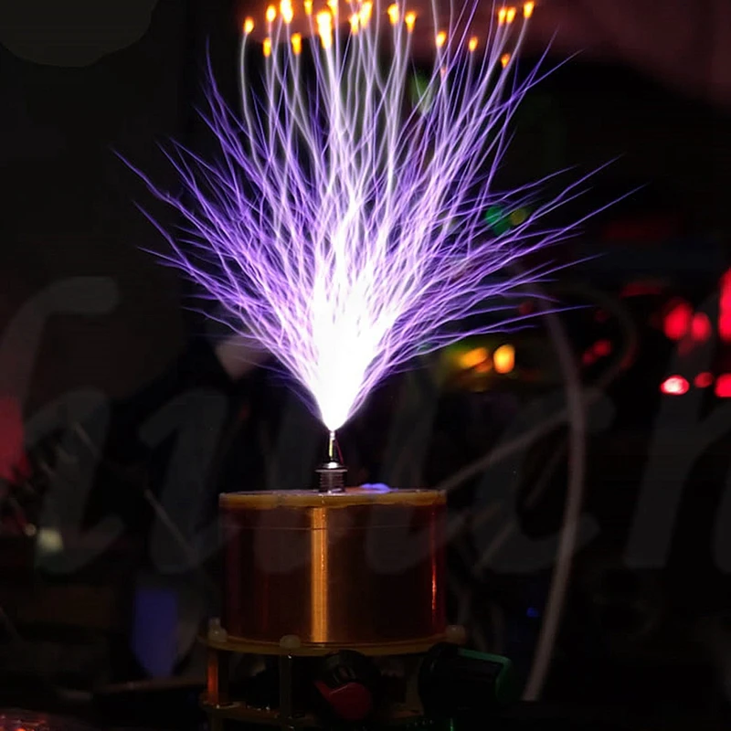 SSTC Mini для Tesla Coil Music Double Class-E твердотельная катушка искусственный обучающий