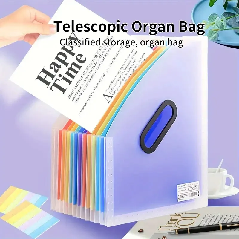 Вертикальная Портативная Расширяющаяся Папка Для Файлов Документов