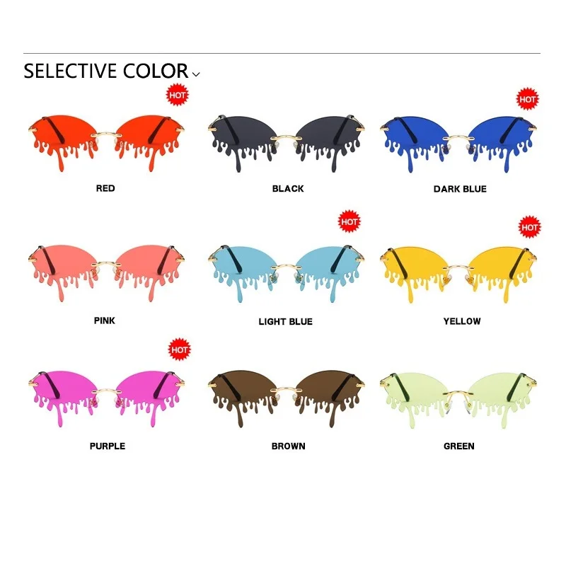 Легкие овальные UV400 HD линзы переменного тока металлическая оправа без оправы