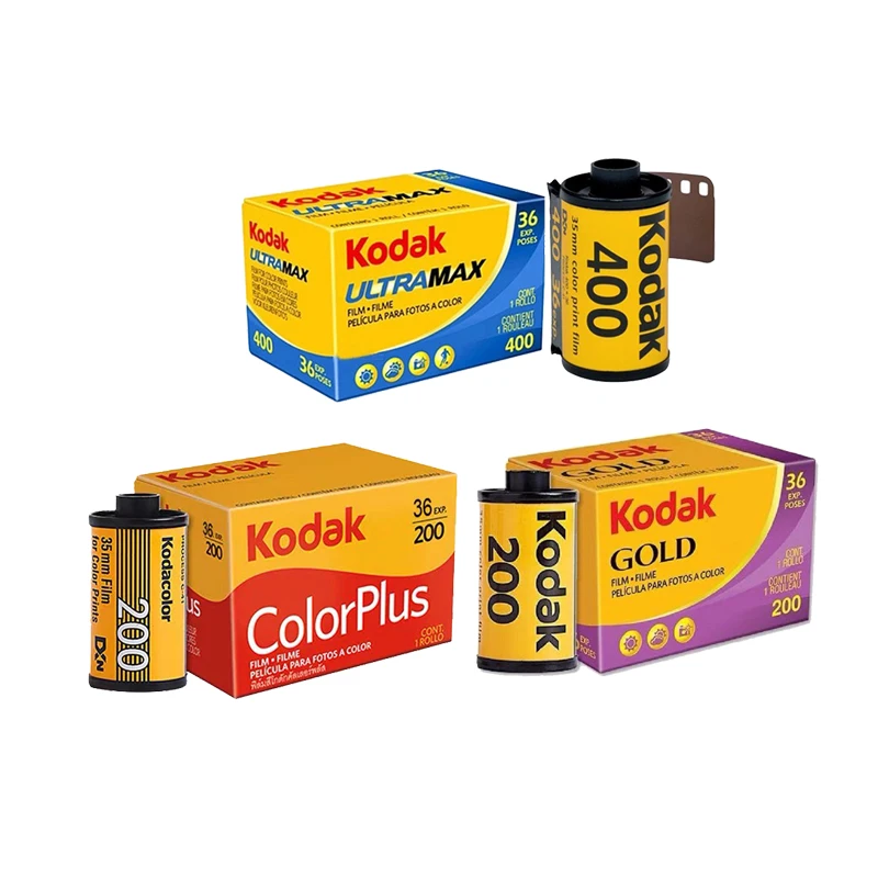 

KODAK ColorPlus 200 /UltraMax 400/Gold 200 Color Print 35mm Film 36 Exposure per Roll Fit For M35 / M38 Camera(2022 year)