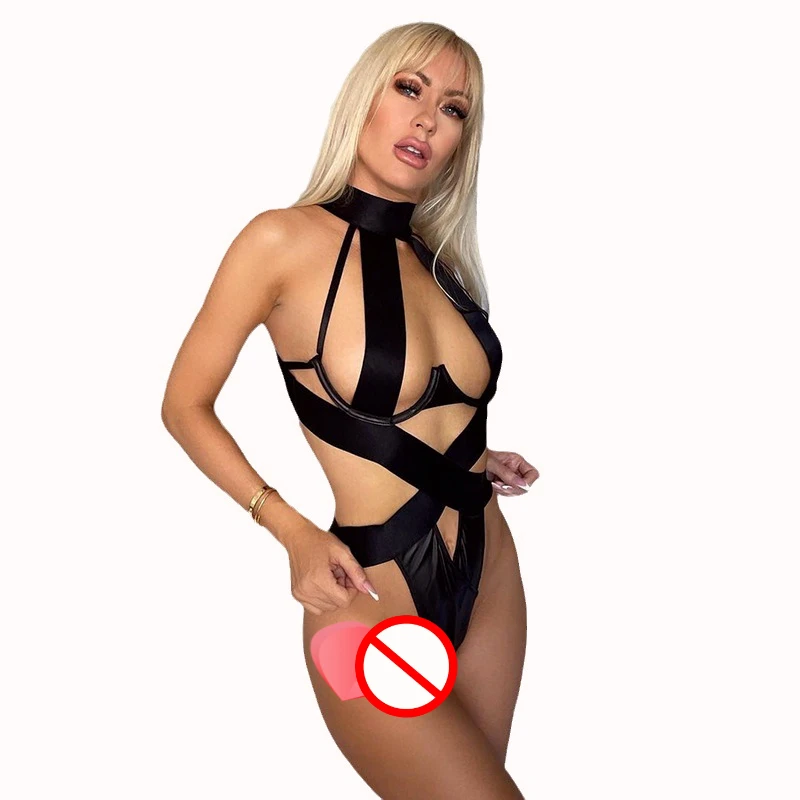 A16 Transparent For Women Hot Erotic Underwear Sexy Costume Lace Open Crotch Set Bodysuit Lingerie Tempting the opposite sex