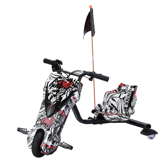 Литиевая батарея внедорожник на 3 колесах 360 мотоцикл для дрифтинга 36 в Вт трицикл