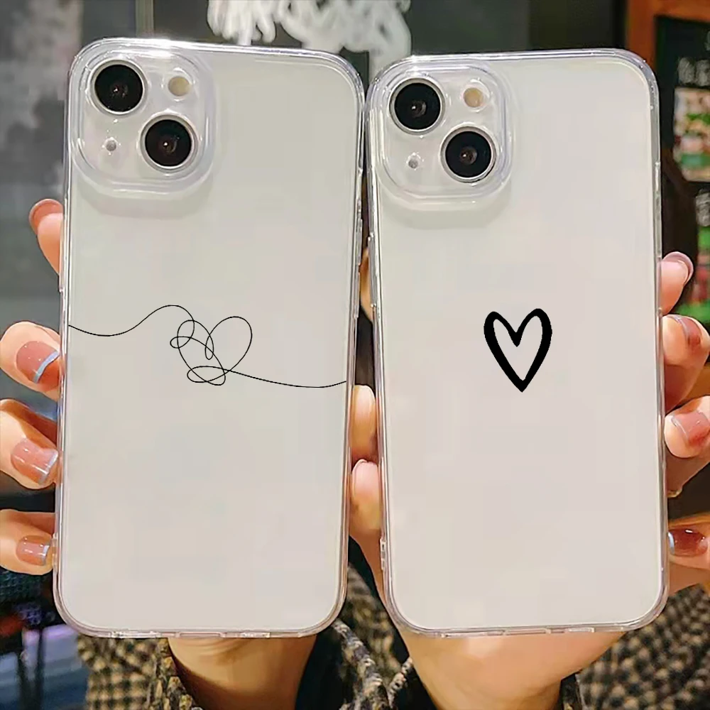 

INS Fashion Simplicity Luxury Ultra Thin Clear Phone Case For Apple iPhone 11 12 13 Pro Max Mini X XR XS Max SE 6 6s 7 8 Plus