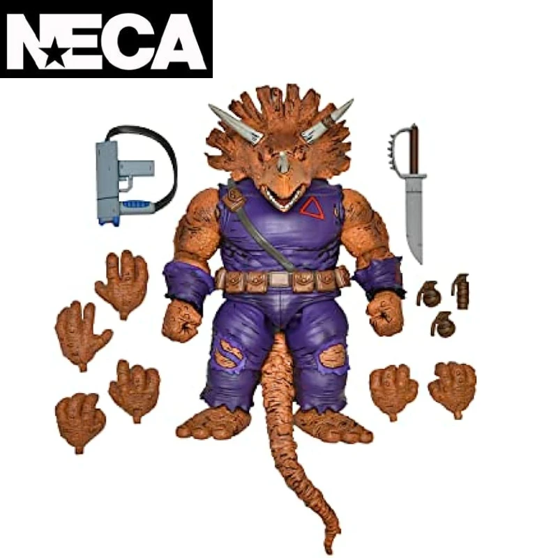 

В наличии NECA оригинальная TMNT Mirage Comics 7-дюймовая масштабная экшн-фигурка Deluxe Zogs Коллекция подарков мальчику