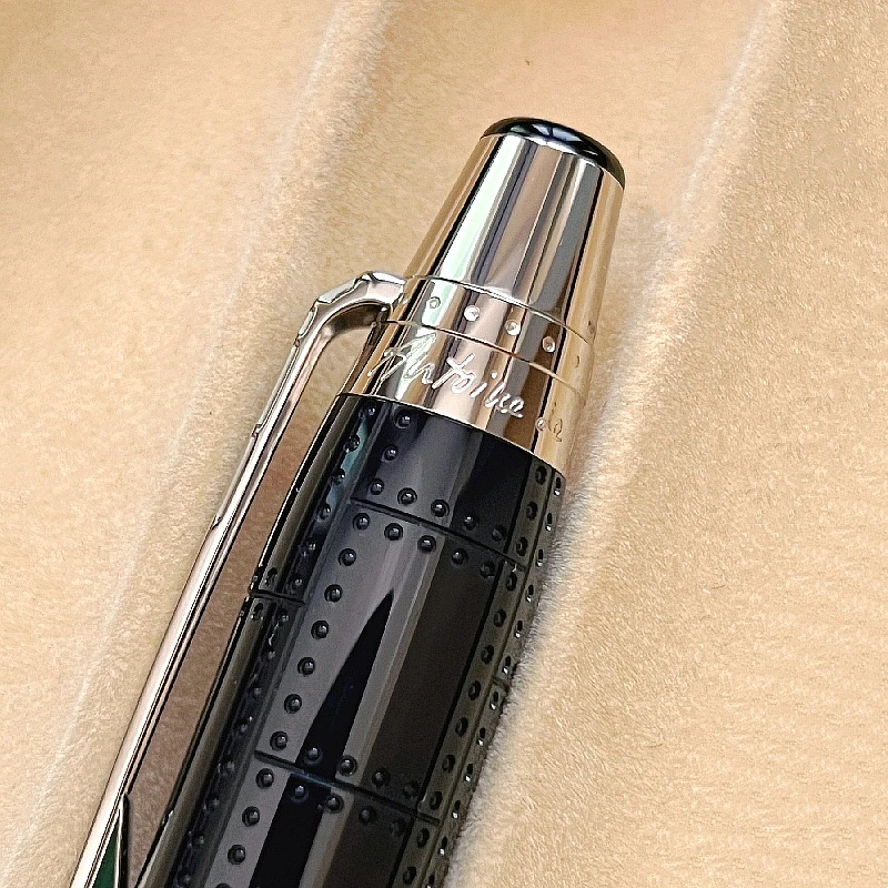 

high quality Black / Blue MB Ballpoint pen / Fountain pen / Roller ball pen office stationery luxury Write pen Gift