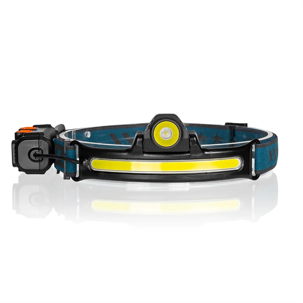 

USB Rechargeable LED Headlamp Head Light Emergency Flashlight Lamp