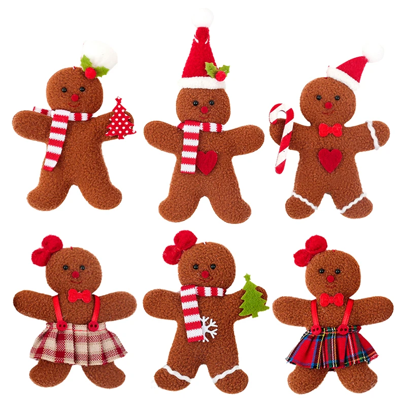 3 Рождественские украшения пряники куклы елки садовые вечеринки домашние