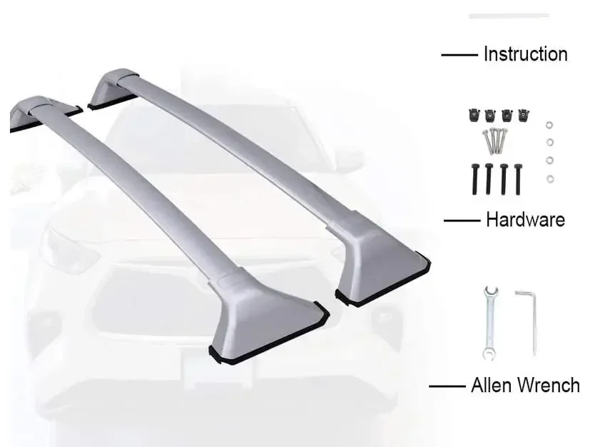 Багажники на крышу подходят для Toyota Highlander 2020 2021 2022 верхний багажник перекладина