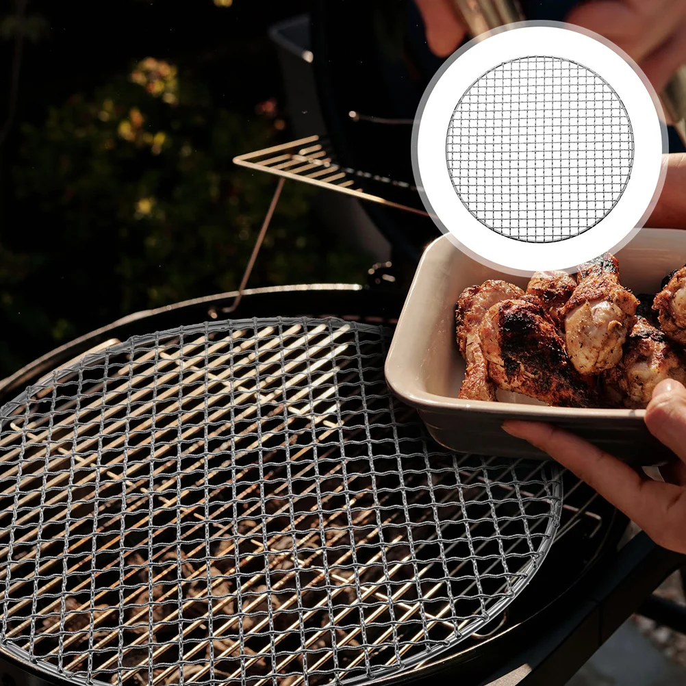 

Cooking Utensils Iron Made Barbecue Net BBQ Accessory Ceramic Baking Dish Picnic Tool