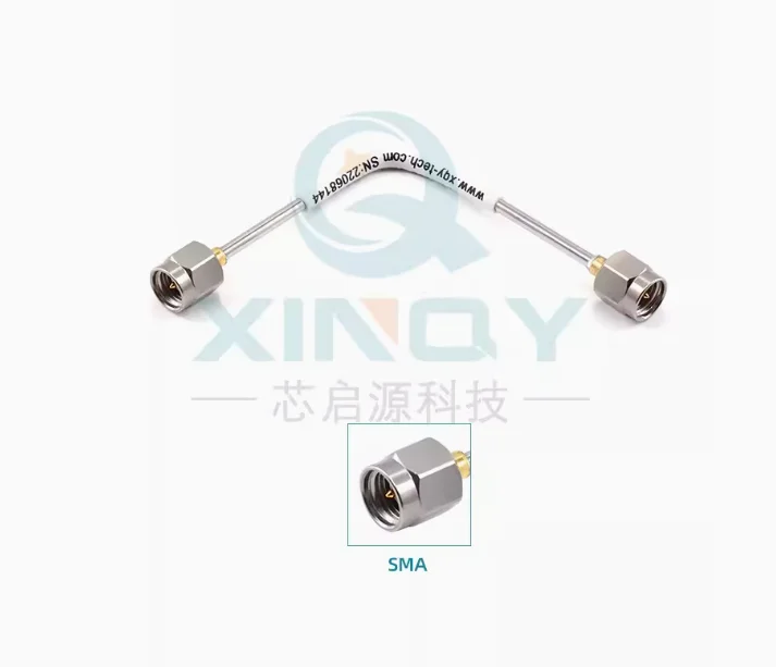 

1 шт SMA.P-SMA.P-0.85/170 мм DC - 18 GHZ 170 мм SMA male half a steel wire