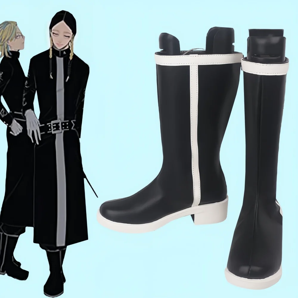 Аниме Токио Мститель Ран Хайтани Обувь для косплея Хэллоуин Карнавал Косплей