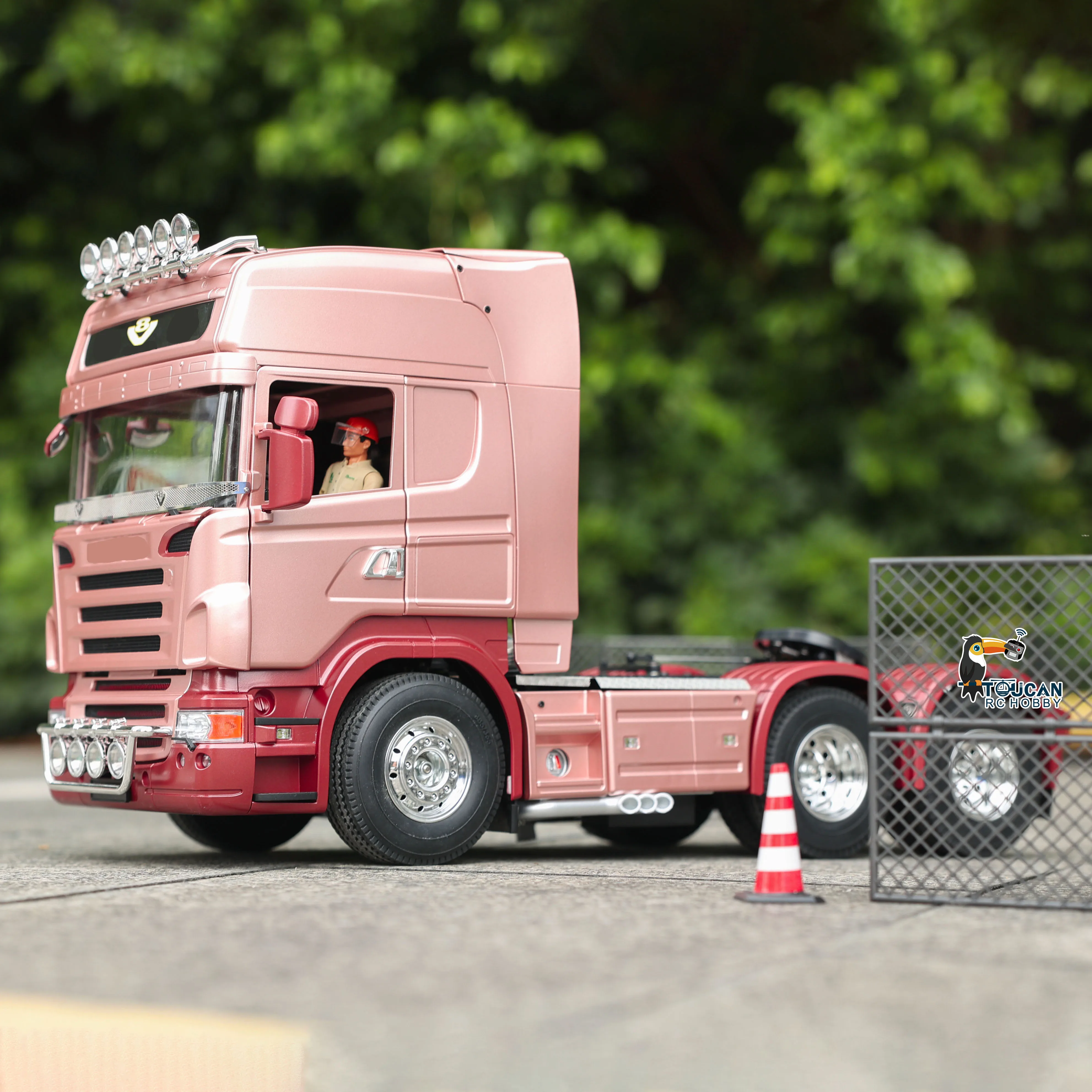 Подарки TOUCAN DIY Новый 1/14 RC Трактор Грузовик 6x4 Радиоуправляемый Автомобиль RTR