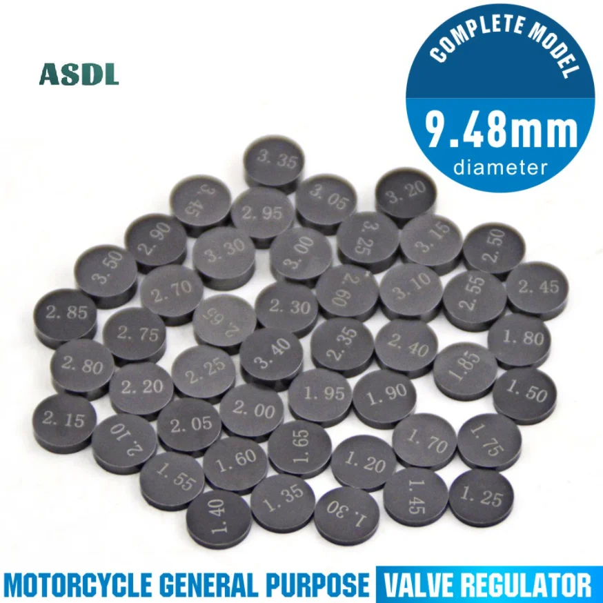 

9.48mm Adjustable Valve Shim Gasket Pad For Suzuki C109R C109RT Boulevard DL1000 V-Strom DRZ400 DR-Z400E DR-Z400S DR-Z400SM