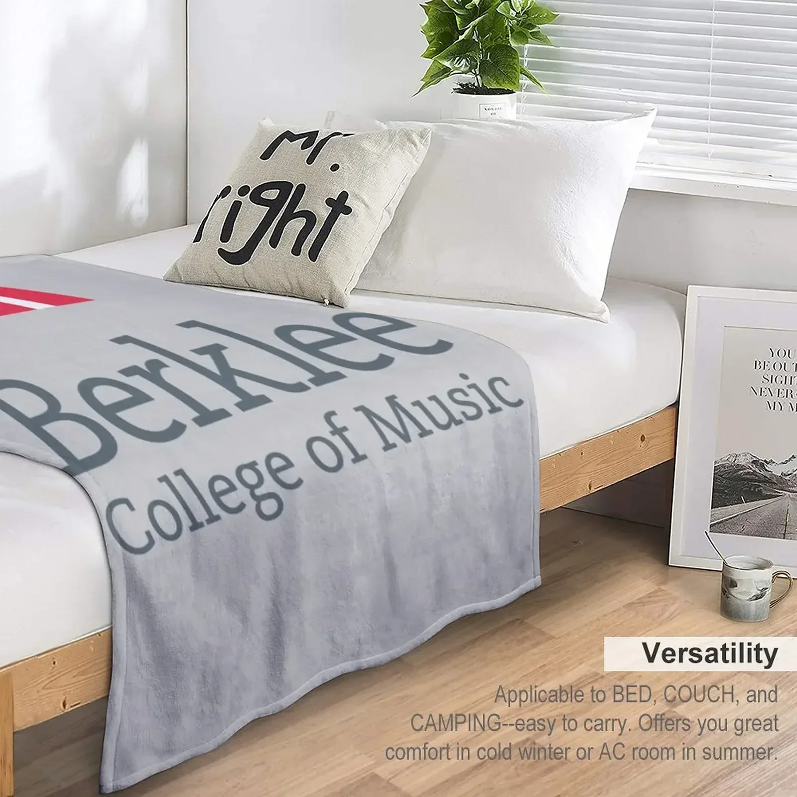 Берклей колледж музыки (2) Одеяло в стиле аниме рождественские подарки одеяла