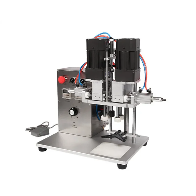 DHZ-550 Home Desktop Semi-Automatic Capping Machine Platypus Commercial Liquid Packaging Machines Soap Shampoo Sealer