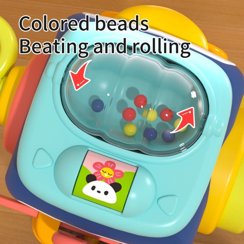 Интерактивный обучающий кубик для детей игрушка сенсорного развития и