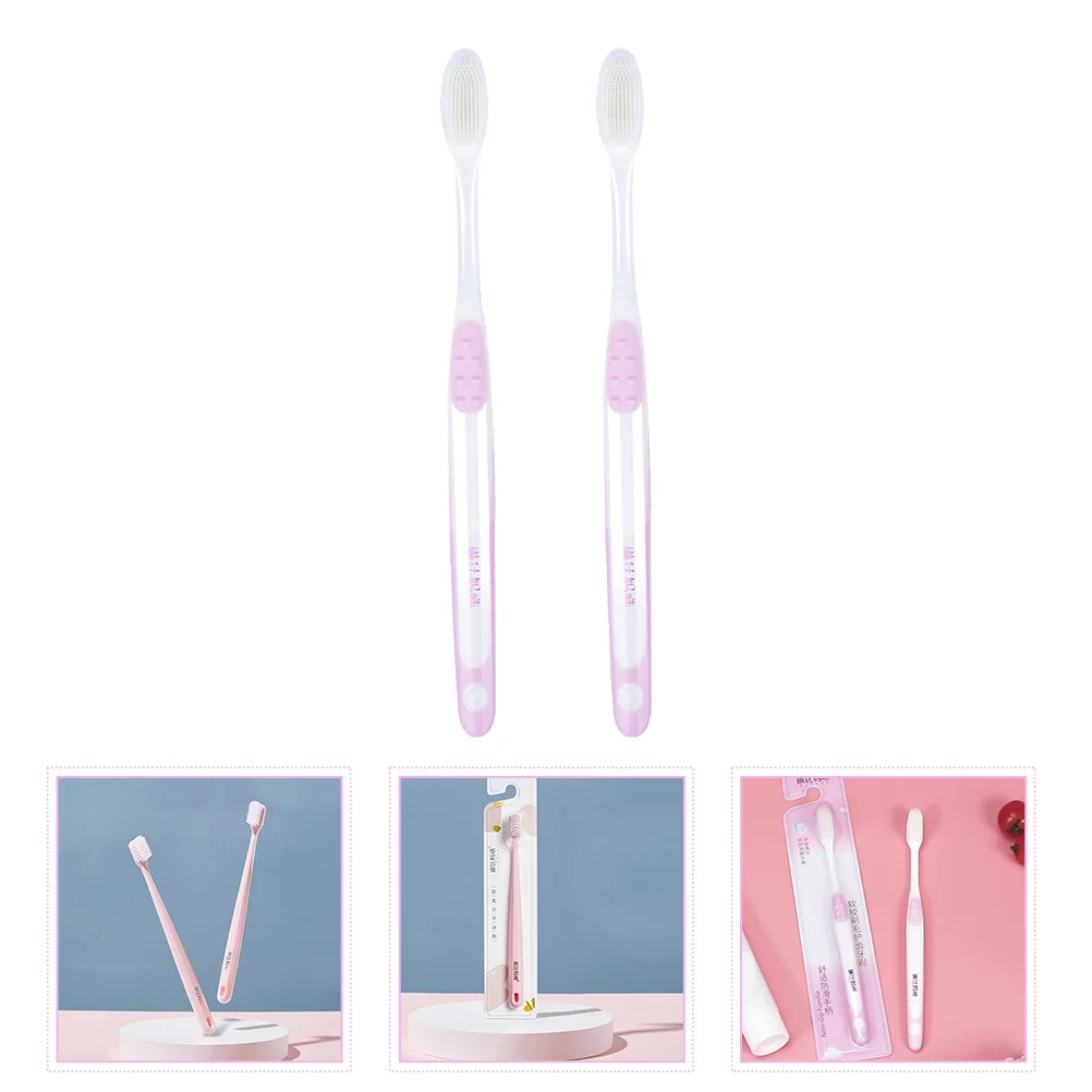 

2pcs Maternal Toothbrushes Oral Cleaning Toothbrushes for Pregnant